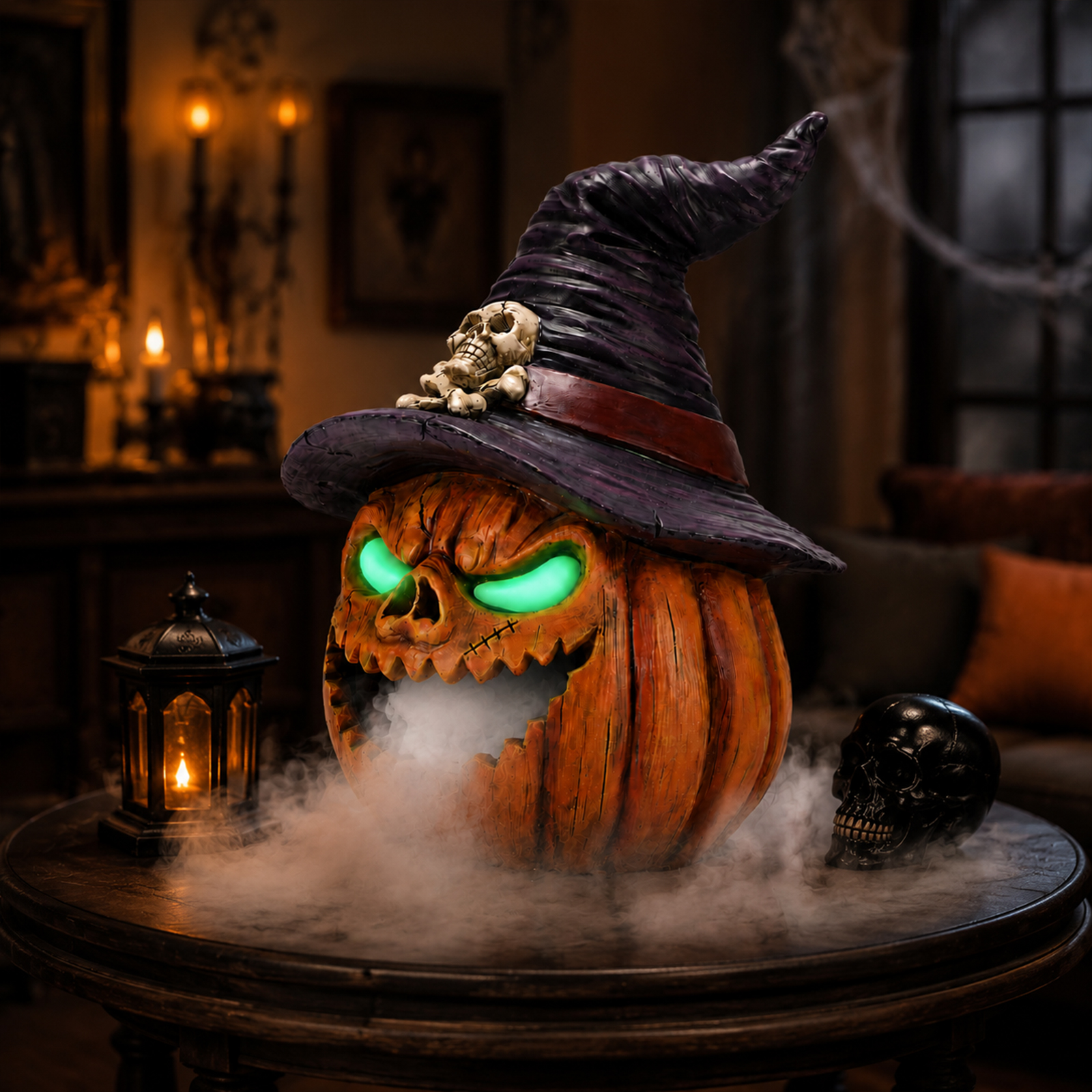 Halloween Jack-O'-Lantern Pumpkin Mist Maker